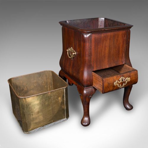 ANTIQUE JARDINIERE STAND ENGLISH BOX TREE BUSH PLANTER GEORGIAN CIRCA 1750 - ADDITIONAL PHOTO 1