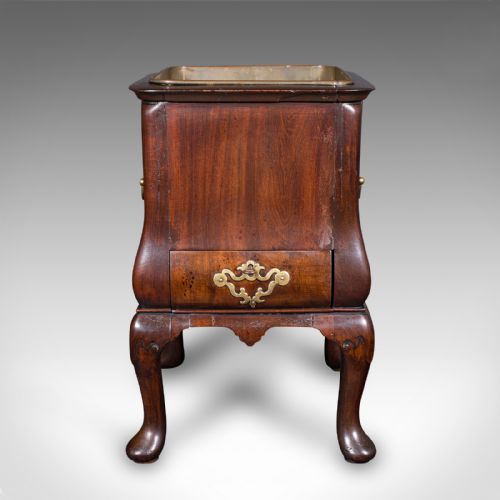 ANTIQUE JARDINIERE STAND ENGLISH BOX TREE BUSH PLANTER GEORGIAN CIRCA 1750 - ADDITIONAL PHOTO 2