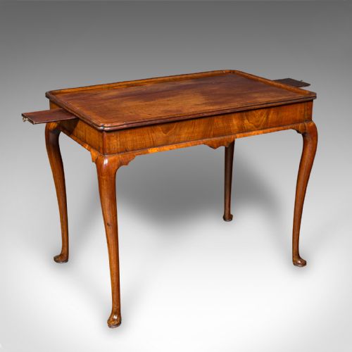 ANTIQUE SILVER DISPLAY TABLE ENGLISH PRESENTATION SIDE GEORGIAN CIRCA 1760 - ADDITIONAL PHOTO 1