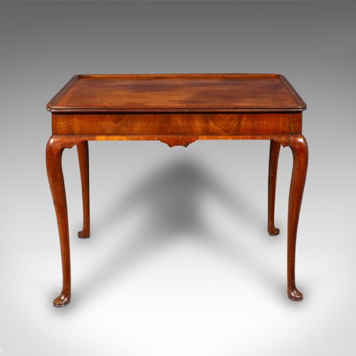 ANTIQUE SILVER DISPLAY TABLE ENGLISH PRESENTATION SIDE GEORGIAN CIRCA 1760 - ADDITIONAL PHOTO 2