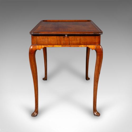 ANTIQUE SILVER DISPLAY TABLE ENGLISH PRESENTATION SIDE GEORGIAN CIRCA 1760 - ADDITIONAL PHOTO 4