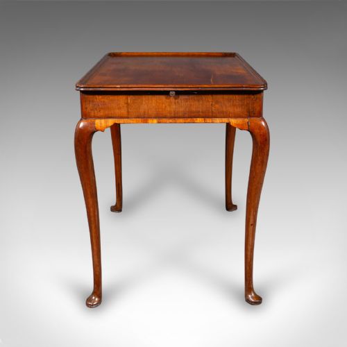 ANTIQUE SILVER DISPLAY TABLE ENGLISH PRESENTATION SIDE GEORGIAN CIRCA 1760 - ADDITIONAL PHOTO 5