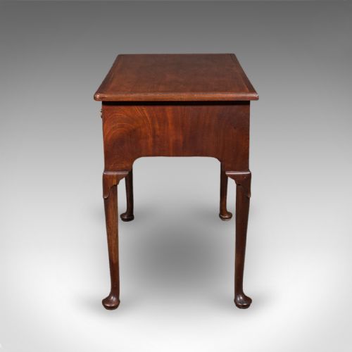 ANTIQUE CORRESPONDENCE TABLE ENGLISH LOWBOY WRITING DESK GEORGIAN C1780 - ADDITIONAL PHOTO 5