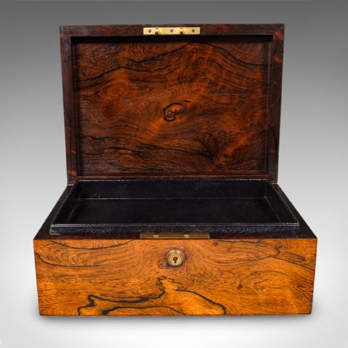 fig 3. Antique Gentleman’s Document Box, English, Keepsake Case, Regency, Circa 1820