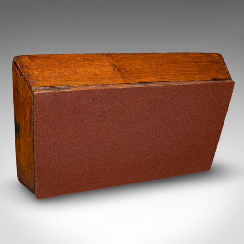 ANTIQUE HOUSEKEEPERS CARRY ENGLISH OAK CUTLERY TRAY TRUG WORK BOX GEORGIAN - ADDITIONAL PHOTO 9