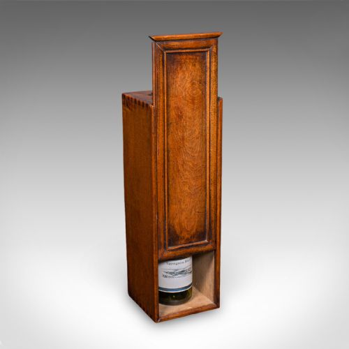 ANTIQUE WINE BOTTLE PRESENTATION CASE ENGLISH CHAMPAGNE MAGNUM BOX REGENCY - ADDITIONAL PHOTO 3
