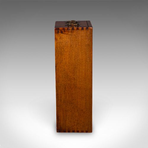 ANTIQUE WINE BOTTLE PRESENTATION CASE ENGLISH CHAMPAGNE MAGNUM BOX REGENCY - ADDITIONAL PHOTO 5