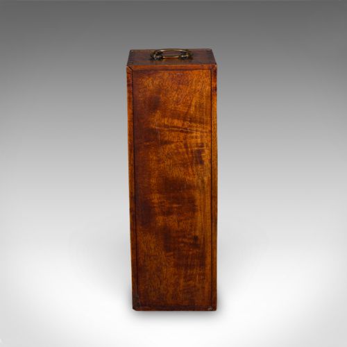 ANTIQUE WINE BOTTLE PRESENTATION CASE ENGLISH CHAMPAGNE MAGNUM BOX REGENCY - ADDITIONAL PHOTO 6