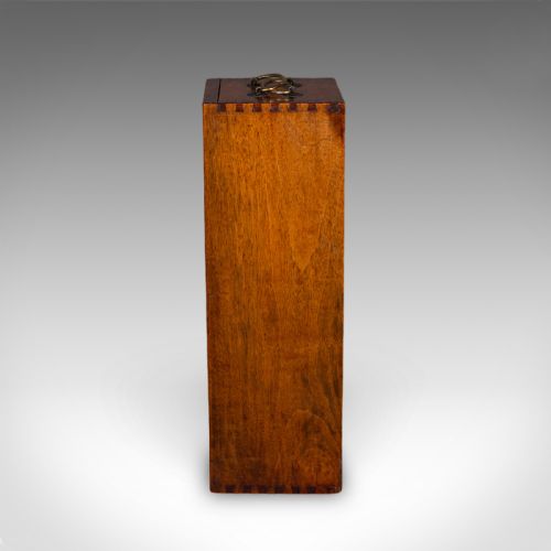 ANTIQUE WINE BOTTLE PRESENTATION CASE ENGLISH CHAMPAGNE MAGNUM BOX REGENCY - ADDITIONAL PHOTO 7