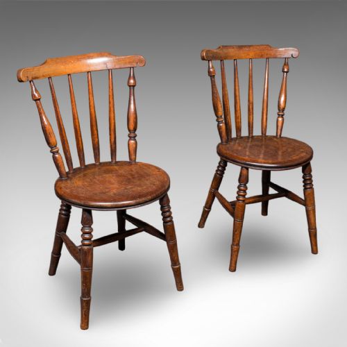 SET OF 4 ANTIQUE STATION CHAIRS ENGLISH BEECH DINING SEAT RECEPTION EDWARDIAN - ADDITIONAL PHOTO 1