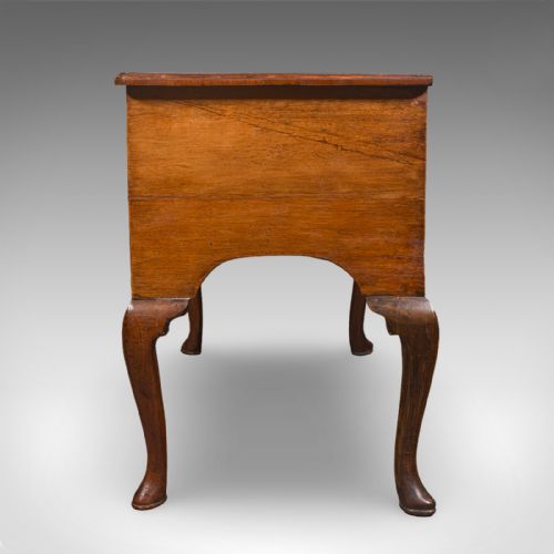 ANTIQUE LOWBOY ENGLISH WALNUT CORRESPONDENCE SCHOLAR'S TABLE GEORGIAN 1760 - ADDITIONAL PHOTO 2