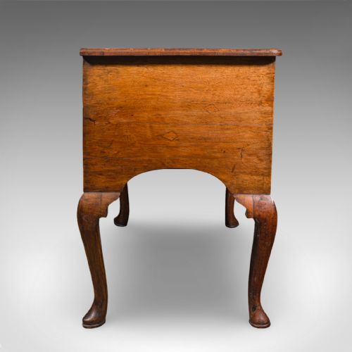 ANTIQUE LOWBOY ENGLISH WALNUT CORRESPONDENCE SCHOLAR'S TABLE GEORGIAN 1760 - ADDITIONAL PHOTO 3