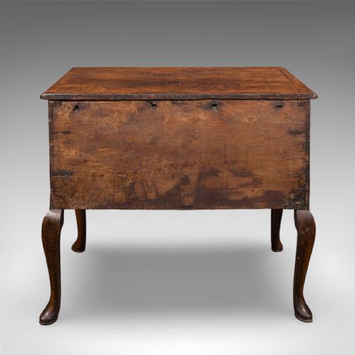 ANTIQUE LOWBOY ENGLISH WALNUT CORRESPONDENCE SCHOLAR'S TABLE GEORGIAN 1760 - ADDITIONAL PHOTO 5