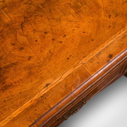 ANTIQUE LOWBOY ENGLISH WALNUT CORRESPONDENCE SCHOLAR'S TABLE GEORGIAN 1760 - ADDITIONAL PHOTO 9