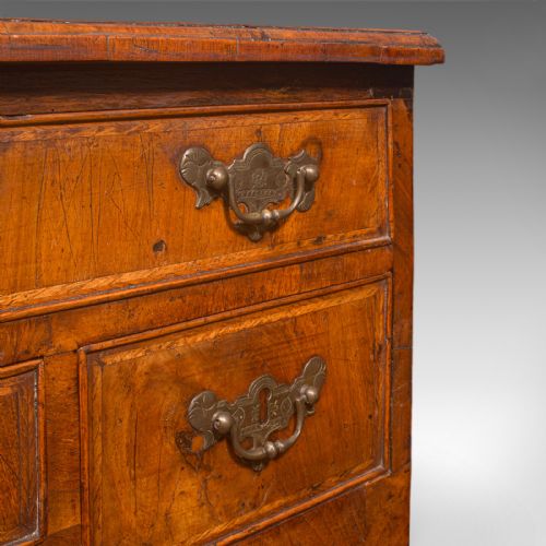 ANTIQUE LOWBOY ENGLISH WALNUT CORRESPONDENCE SCHOLAR'S TABLE GEORGIAN 1760 - ADDITIONAL PHOTO 10