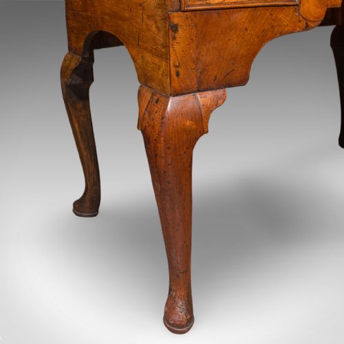 ANTIQUE LOWBOY ENGLISH WALNUT CORRESPONDENCE SCHOLAR'S TABLE GEORGIAN 1760 - ADDITIONAL PHOTO 11