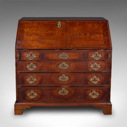 RARE ANTIQUE BARRISTER'S BUREAU ENGLISH SECRETARY ESCRITOIRE GEORGIAN C1760 - ADDITIONAL PHOTO 3