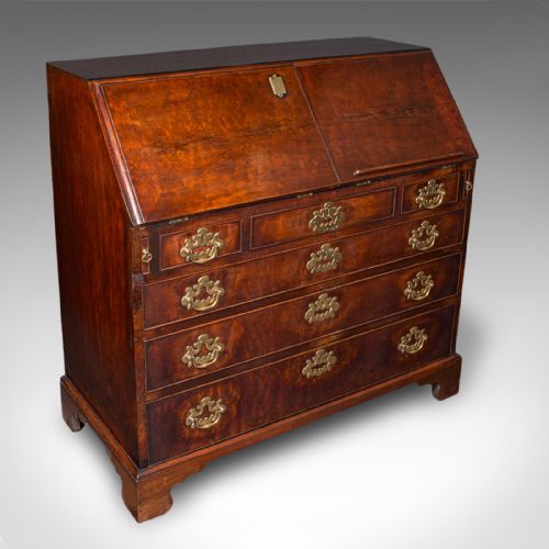 RARE ANTIQUE BARRISTER'S BUREAU ENGLISH SECRETARY ESCRITOIRE GEORGIAN C1760 - ADDITIONAL PHOTO 5