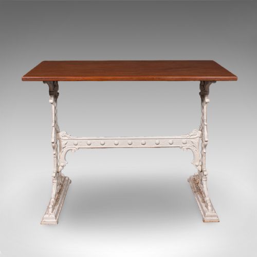 ANTIQUE ORANGERY PLANTING TABLE ENGLISH PORTICO SERVING VICTORIAN C1900 - ADDITIONAL PHOTO 1