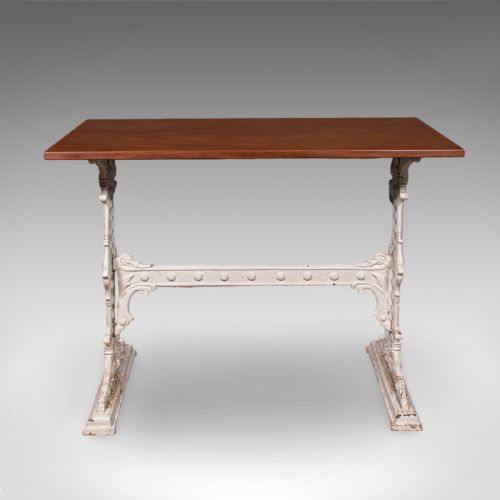 ANTIQUE ORANGERY PLANTING TABLE ENGLISH PORTICO SERVING VICTORIAN C1900 - ADDITIONAL PHOTO 4