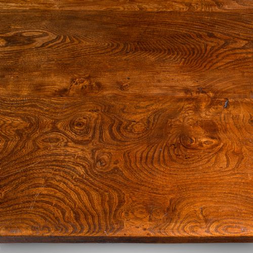 ANTIQUE FARMHOUSE TABLE ENGLISH ELM COUNTRY KITCHEN DINING VICTORIAN 1880 - ADDITIONAL PHOTO 7