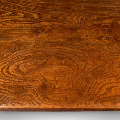 ANTIQUE FARMHOUSE TABLE ENGLISH ELM COUNTRY KITCHEN DINING VICTORIAN 1880 - ADDITIONAL PHOTO 8