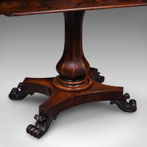 ANTIQUE FOLDOVER CARD TABLE ENGLISH GAMES CONSOLE BRIDGE EARLY VICTORIAN - ADDITIONAL PHOTO 10