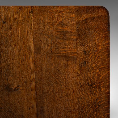 ANTIQUE PARLOUR DRINKING TABLE SCOTTISH OAK TILT TOP COUNTRY HOUSE VICTORIAN - ADDITIONAL PHOTO 7