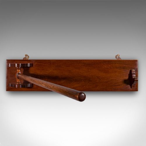 ANTIQUE SHIP'S TOWEL RAIL ENGLISH MARITIME DRYING RACK BATHROOM EDWARDIAN - ADDITIONAL PHOTO 2