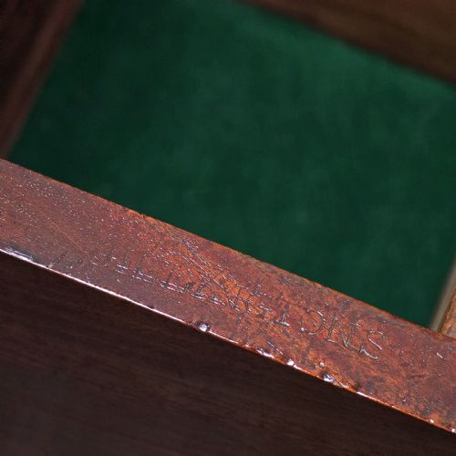 ANTIQUE HUNTING DAY CELLARETTE IRISH WINE STORAGE BOX GILLINGTONS REGENCY - ADDITIONAL PHOTO 11
