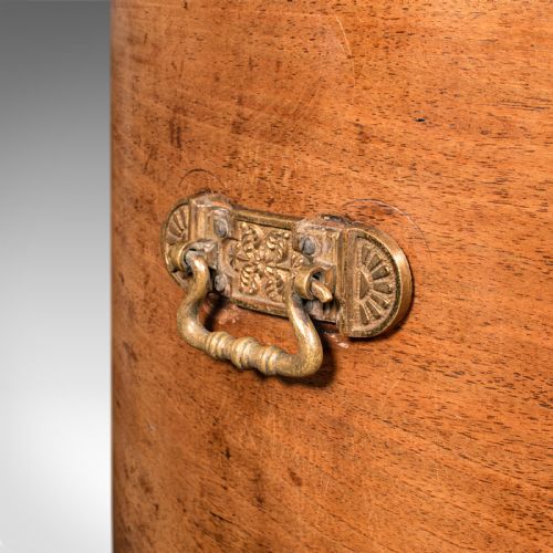 ANTIQUE CELLARETTE ENGLISH WALNUT WINE COOLER STAND REGENCY 1820 - ADDITIONAL PHOTO 10