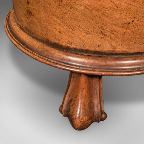 ANTIQUE CELLARETTE ENGLISH WALNUT WINE COOLER STAND REGENCY 1820 - ADDITIONAL PHOTO 11