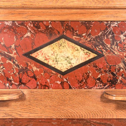 ANTIQUE WASHSTAND ENGLISH PINE DRESSING TABLE COUNTRY HOUSE EDWARDIAN 1910 - ADDITIONAL PHOTO 7
