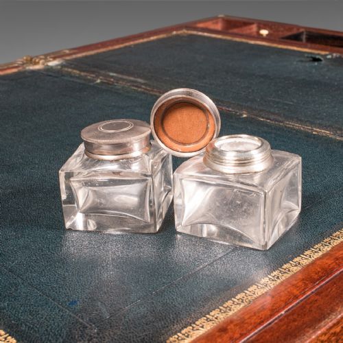 ANTIQUE CORRESPONDENCE BOX IRISH WALNUT WRITING SLOPE AUSTIN WILLIAM IV - ADDITIONAL PHOTO 9