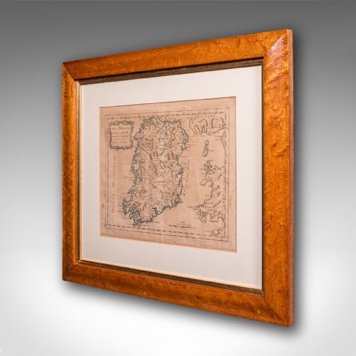 ANTIQUE MAP OF IRELAND FRENCH FRAMED CARTOGRAPHY EIRE GEORGIAN CIRCA 1780 - ADDITIONAL PHOTO 3
