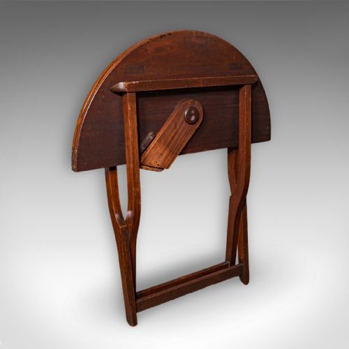 ANTIQUE GARDEN PARTY SERVING TABLE ENGLISH FOLDING LOUNGE VERANDA VICTORIAN - ADDITIONAL PHOTO 2