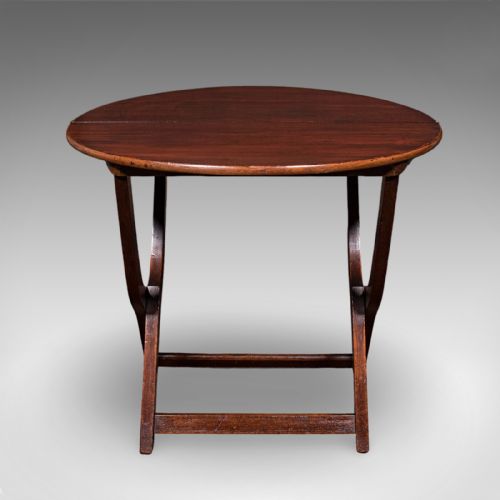 ANTIQUE GARDEN PARTY SERVING TABLE ENGLISH FOLDING LOUNGE VERANDA VICTORIAN - ADDITIONAL PHOTO 4