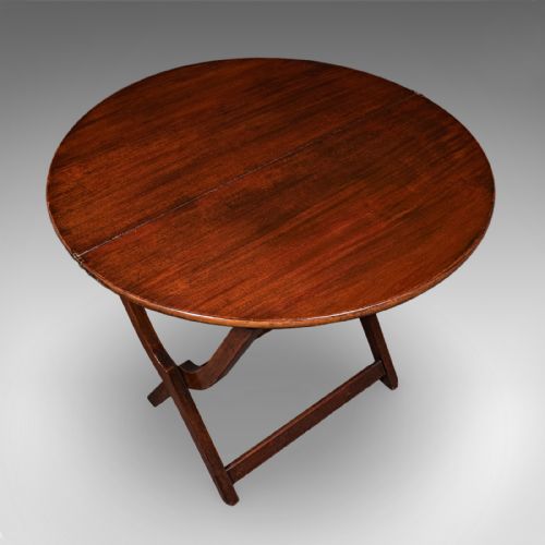 ANTIQUE GARDEN PARTY SERVING TABLE ENGLISH FOLDING LOUNGE VERANDA VICTORIAN - ADDITIONAL PHOTO 6