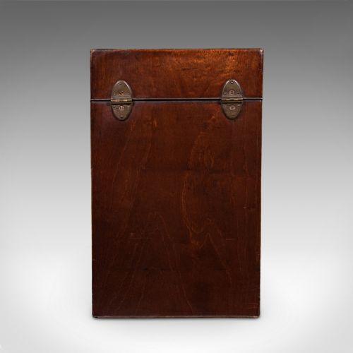ANTIQUE KNIFE BOX ENGLISH KITCHEN ORGANISER 46 ITEM CUTLERY STORAGE GEORGIAN - ADDITIONAL PHOTO 4