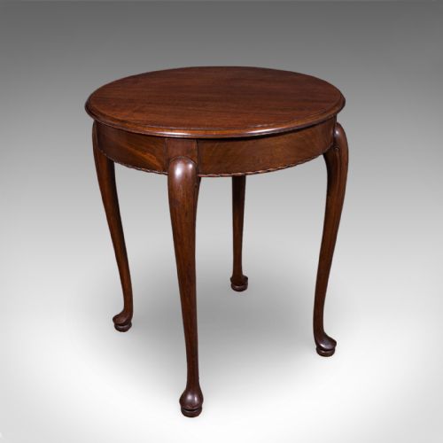 ANTIQUE SIDE TABLE ENGLISH OCCASIONAL LAMP WINE WARING GILLOW EDWARDIAN