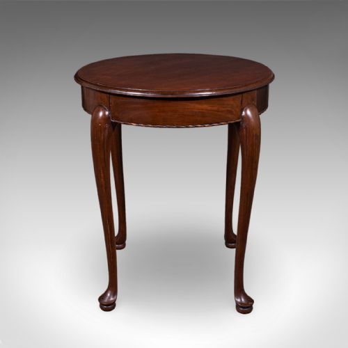 ANTIQUE SIDE TABLE ENGLISH OCCASIONAL LAMP WINE WARING GILLOW EDWARDIAN - ADDITIONAL PHOTO 2