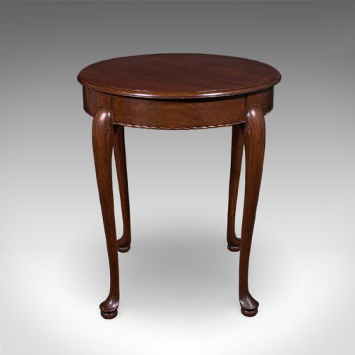 ANTIQUE SIDE TABLE ENGLISH OCCASIONAL LAMP WINE WARING GILLOW EDWARDIAN - ADDITIONAL PHOTO 3