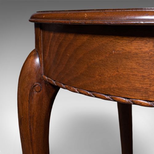 ANTIQUE SIDE TABLE ENGLISH OCCASIONAL LAMP WINE WARING GILLOW EDWARDIAN - ADDITIONAL PHOTO 8