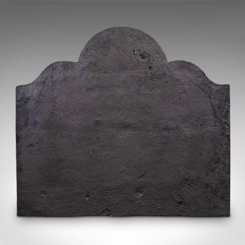ANTIQUE RELIEF FIRE BACK ENGLISH IRON FIREPLACE REFLECTOR VICTORIAN C1895 - ADDITIONAL PHOTO 7