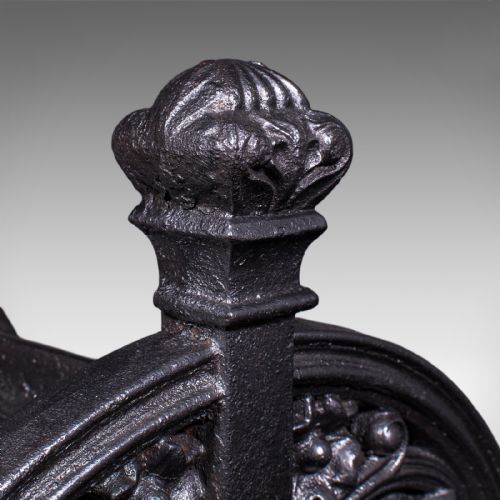 ANTIQUE TOWNHOUSE BOOT SCRAPER ENGLISH CAST IRON SHOE PULL LATE VICTORIAN - ADDITIONAL PHOTO 5