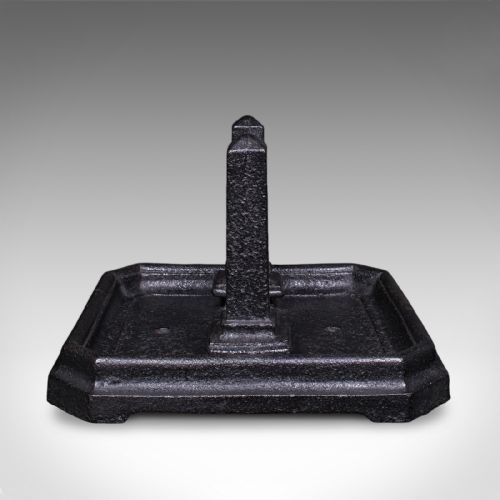 ANTIQUE BOOT SCRAPER PULL ENGLISH CAST IRON ENTRANCE SHOE CLEANER VICTORIAN - ADDITIONAL PHOTO 2