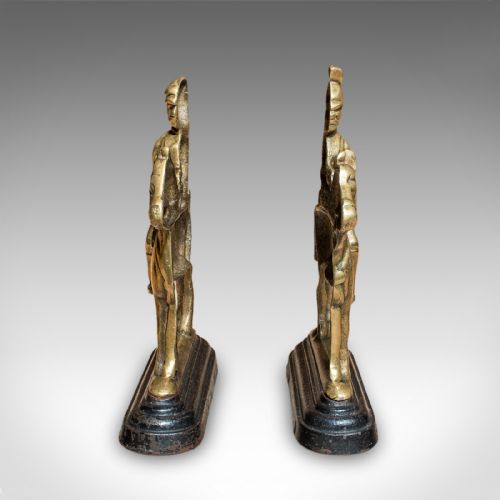 PAIR OF ANTIQUE MOUNTED HORSE RIDER BOOKENDS ENGLISH BOOK RESTS VICTORIAN - ADDITIONAL PHOTO 4