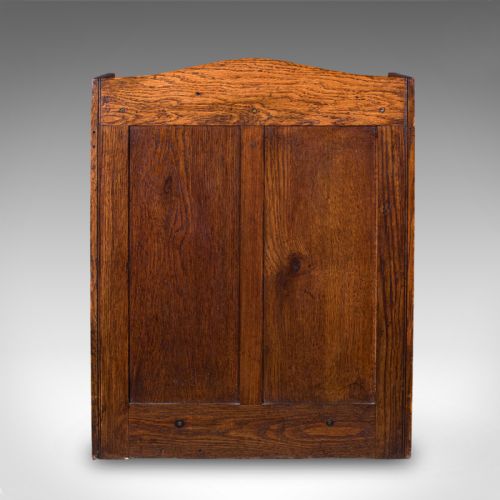 ANTIQUE ESTATE GAMEKEEPER'S CABINET SCOTTISH OAK CLERK'S CUPBOARD VICTORIAN - ADDITIONAL PHOTO 5