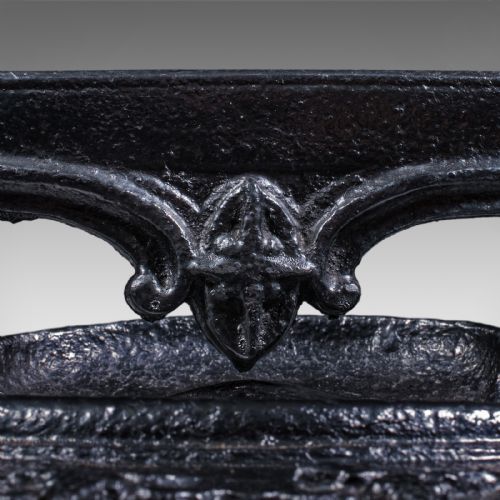 ANTIQUE ENTRANCE BOOT SCRAPER ENGLISH DOORWAY SHOE CLEANER PULL VICTORIAN - ADDITIONAL PHOTO 8