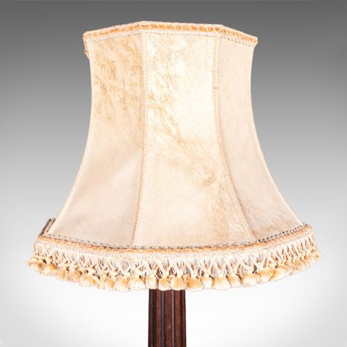 ANTIQUE STANDARD LAMP ENGLISH FLOOR LIGHT WILLIAM IV REVIVAL VICTORIAN 1890 - ADDITIONAL PHOTO 7